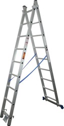 Escada Extensível, Alumínio, 2x9P - MADER® | hardware