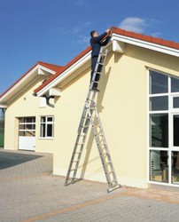 Multipurpose ladder with 3 sections 3x14 steps