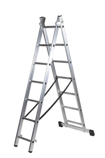 Transformeerbare ladder 2 secties
