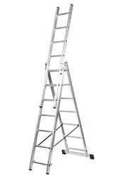 Transformable ladder 3 sections