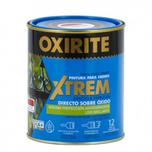Oxirite Xtrem 750 ml Błyszcząca, gładka emalia.