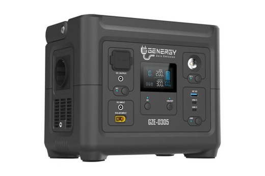 Genergy GZE-0305 Power Station Compatible with Solar Charging