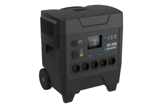 Genergy GZE-3336 Power Station kompatibel med solenergi