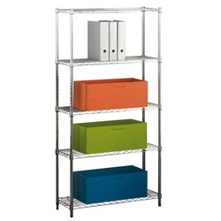5 shelves adjustable shelf
