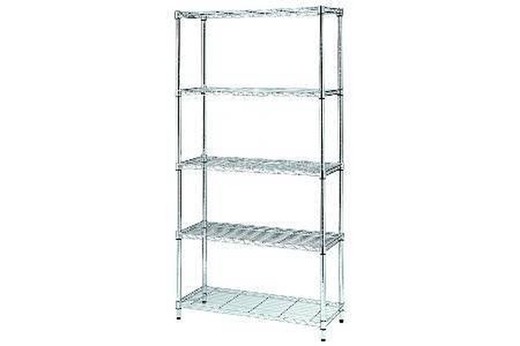 5 shelves adjustable shelf