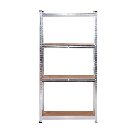 Galvanized Metal Shelving Kit Catter House Max Pro 60x30x148 cm with 4 Adjustable Shelves Supports up to 240 kg