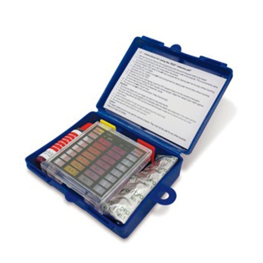Kit für Poolwasseranalyse (Chlor, Brom und pH)