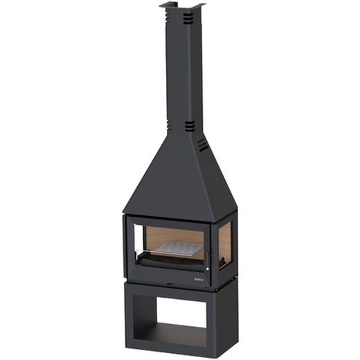 Boreal wood stove 10.5 kW CH5000