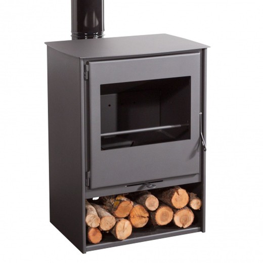 Milano Titanium Juan Panadero Wood Stove