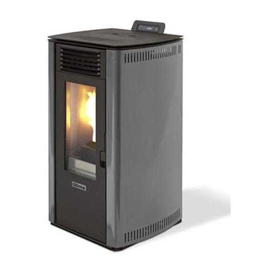 Estufa Pellet 2,65 - 7,45 kW. Mantefer Fiorina 74 S-Line Gris