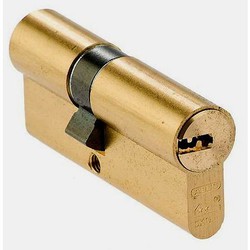 Euro cylinder Cylinder Abus brass double clutch D66 MM