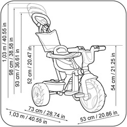 triciclo evo trike 3x1 plus sport