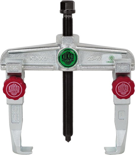 Universal 2-leg bearing puller with quick adjustment