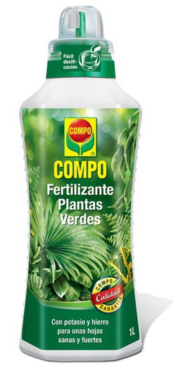 fertilizante líquido Compo Plantas verdes