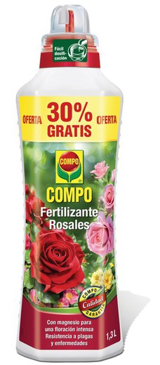 Fertilizante Rosales 1300 ml Compo