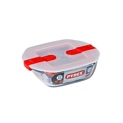 Pyrex COOK&HEAT Transparent Glass Lunch Box