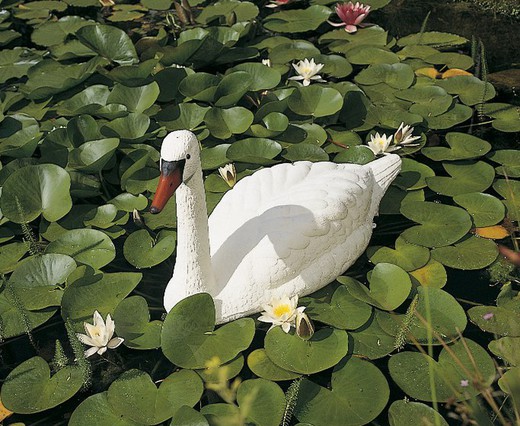 Swan figurehead floating 26 cm Ubbink