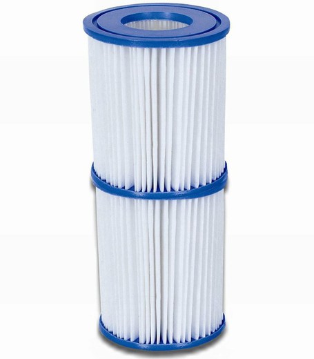 Type II cartridge filter for 2,006 L / h treatment plants