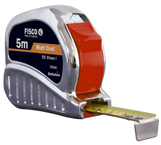 Metro a nastro di classe I con custodia in ABS cromato TRI-MATIC