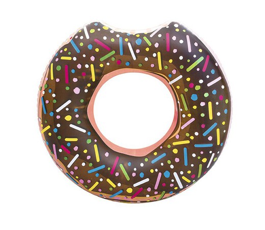 Donut-shaped float 107x28cm two assorted designs
