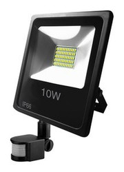 Led outdoor spotlight with daylight with motion sensor