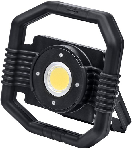 DARGO portable hybrid LED spotlight with rechargeable battery or mains connection