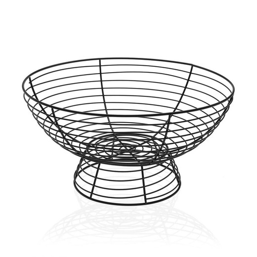 Metal Oval Fruit Bowl (33 x 17 cm)