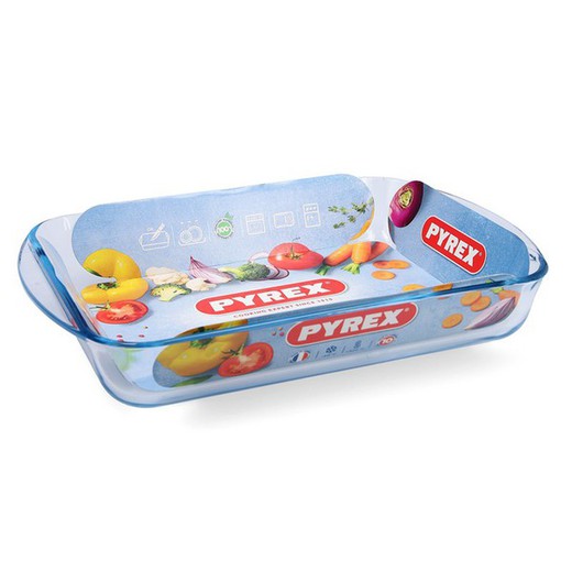 Pyrex Classic Transparent Glass Baking Dish