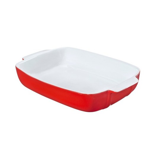 Teglia da forno in ceramica bianca firmata Pyrex — Brycus