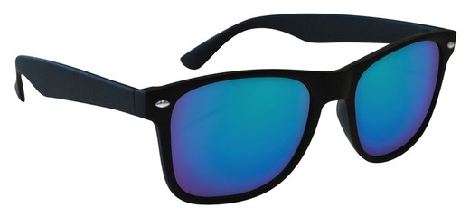 Okulary przeciwsłoneczne WAVE z niebieskimi lustrzanymi soczewkami