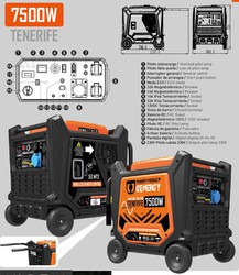 Tenerife7500W RC Genergy inverter-generator