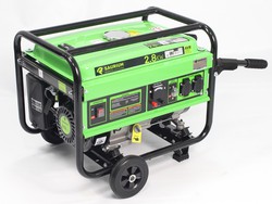 Enfaset generator, med hjul, 2,8Kw, 212CC - SAURIUM®