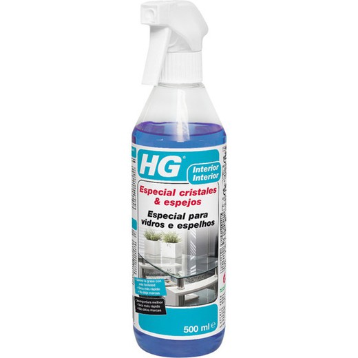 Detergente speciale per vetri e specchi HG