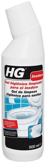 Gel higiénico limpiador para el inodoro HG