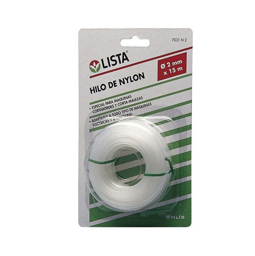 Hilo Nylon 15 m. 1,2mm lista
