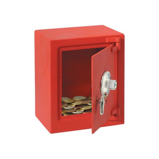 Piggy Bank Red Safe BTV