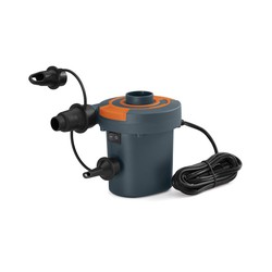 Bestway elektrische inflator aansluiting op 12V sigaret 11,5x10,5x12,5 cm met adapters