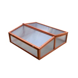 Gewächshaus Gardiun Wooden II 90x82x32 cm aus Holz und Polycarbonat