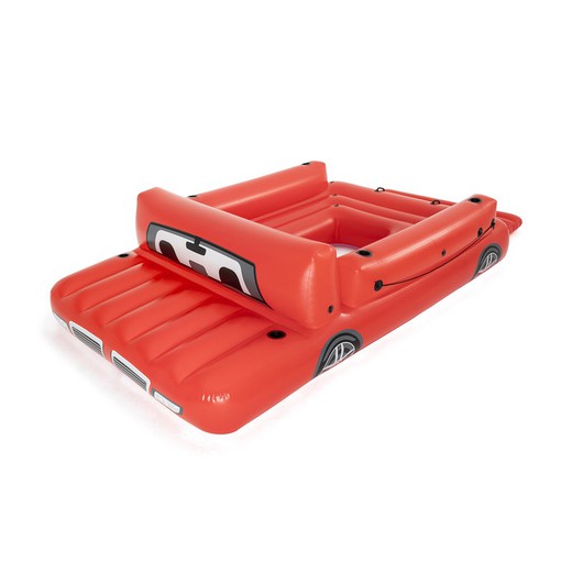 Isla Camioneta Gigante Roja 381x262 cm Bestway