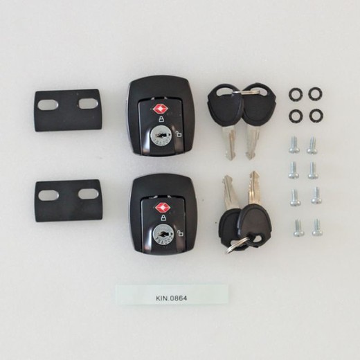 Set of 2 TSA locks + keys