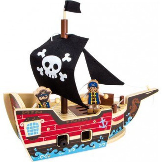 Konstruktionsspel Piratfartyg 9538