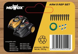 Kit di riparazione del filo perimetrale: cavo da 5 m, 10 pin, 5 connettori per filo perimetrale