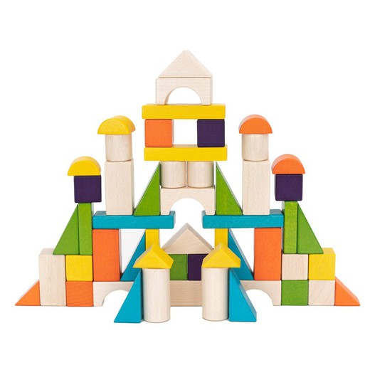 Juguete de Construcción Educativo Montessori Robincool Foster 54 Piezas