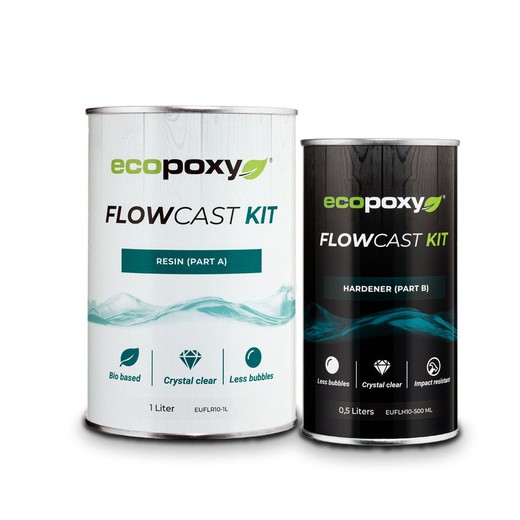 Kit 1,5 L Epoxidharz FlowCast EcoPoxy