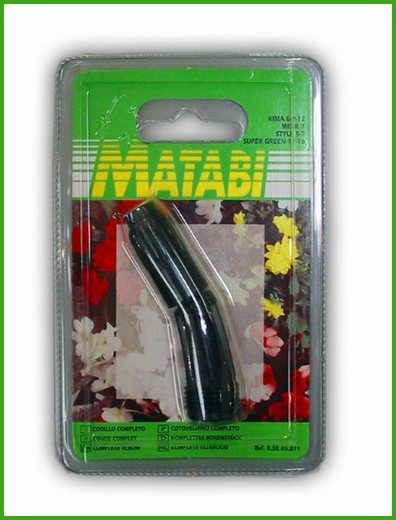 Kit codillo plástico para pulverizador Matabi