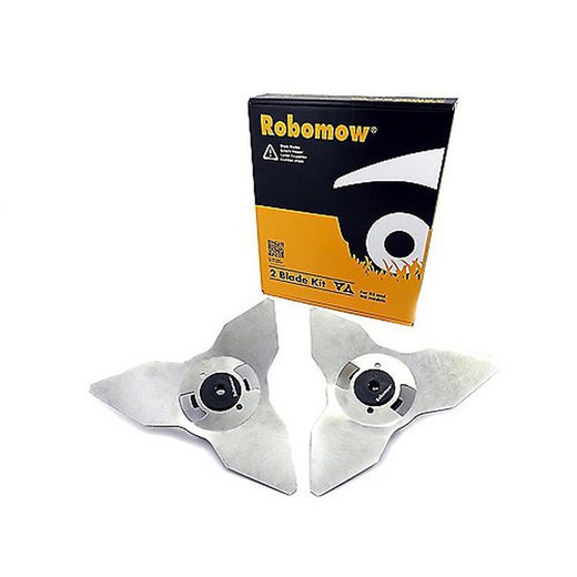 Robomow Rs / Xr3 Kit de 2 lames pour tondeuse à gazon robotisée