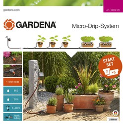 Kit de Inicio para Macetas M Automático 13002-20 Micro Drip System Gardena