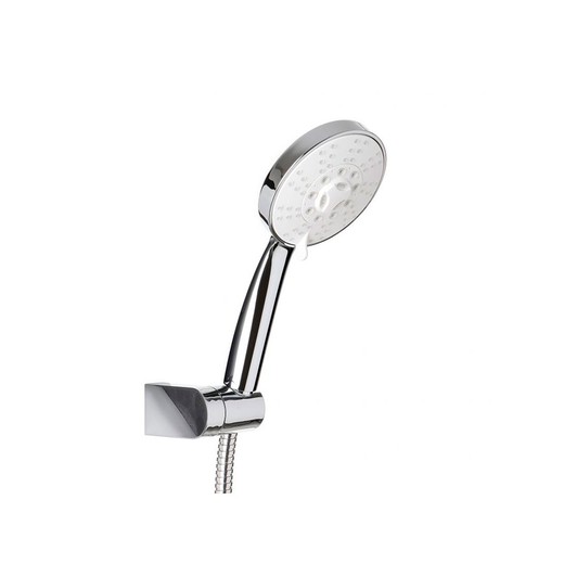 Sevilla Tatay brass shower set with support