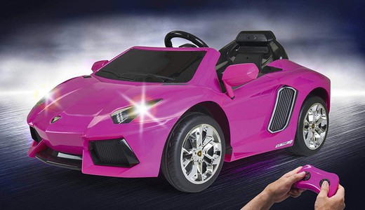 Lamborghini Aventador Pink R/C 6V