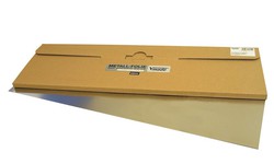 Supplementary sheets 150 mm x 500 mm stainless. (Pack of 5 units)